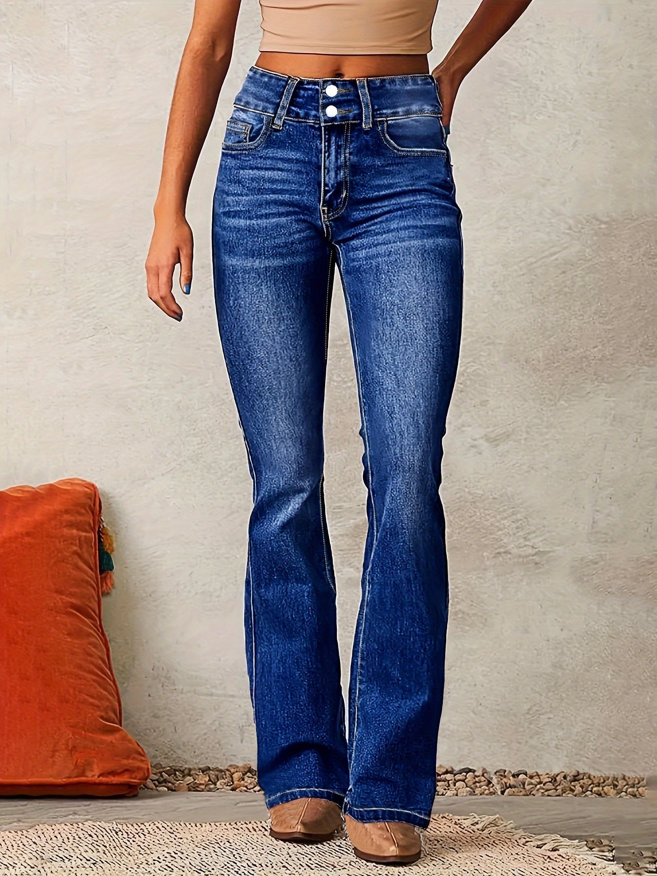 Aya™ | Flared jeans with high waist