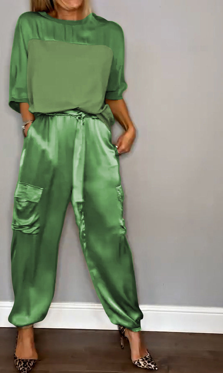 Jenny™ | Satijnen Dames set