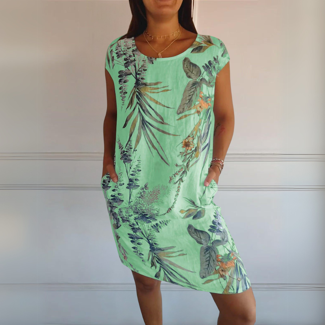 Comfortabele Jurk met ronde hals