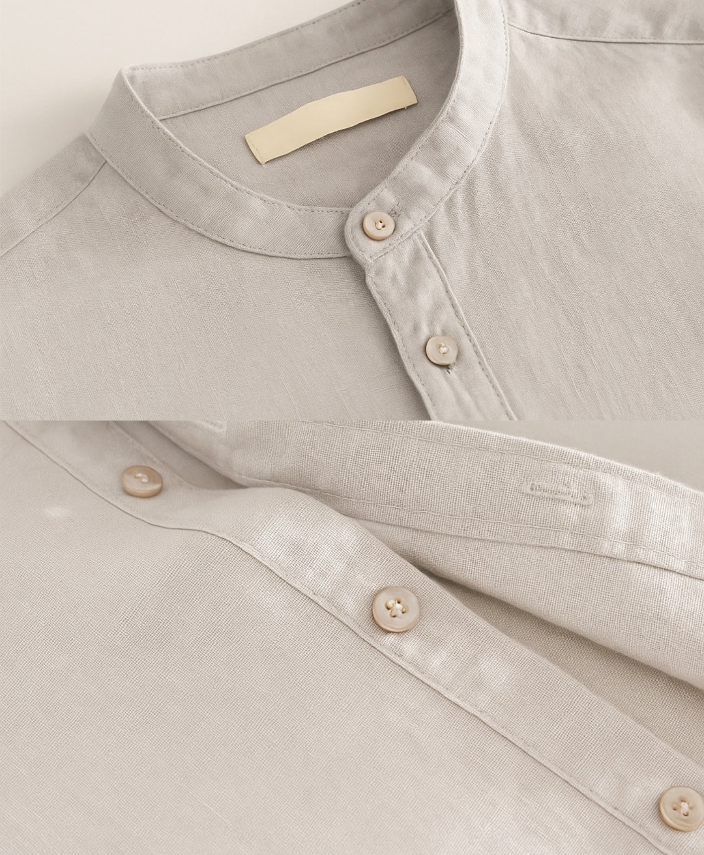 Grijs Tropez Linnen Overhemd