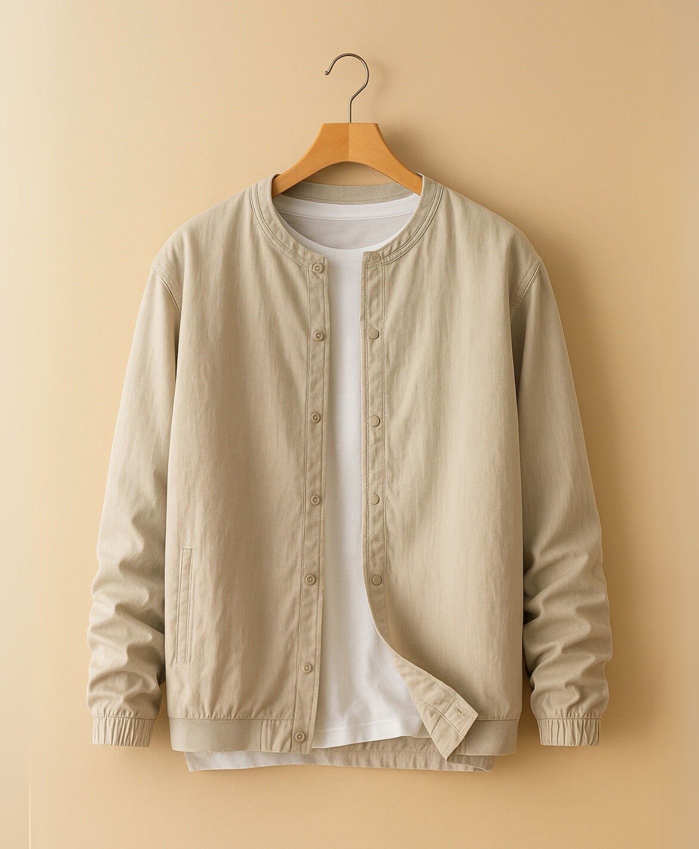 Izendoorn | Khaki  Linnen Jacket