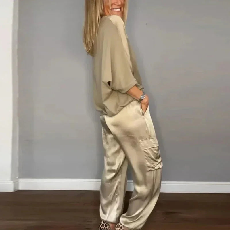 Jenny™ | Satijnen Dames set