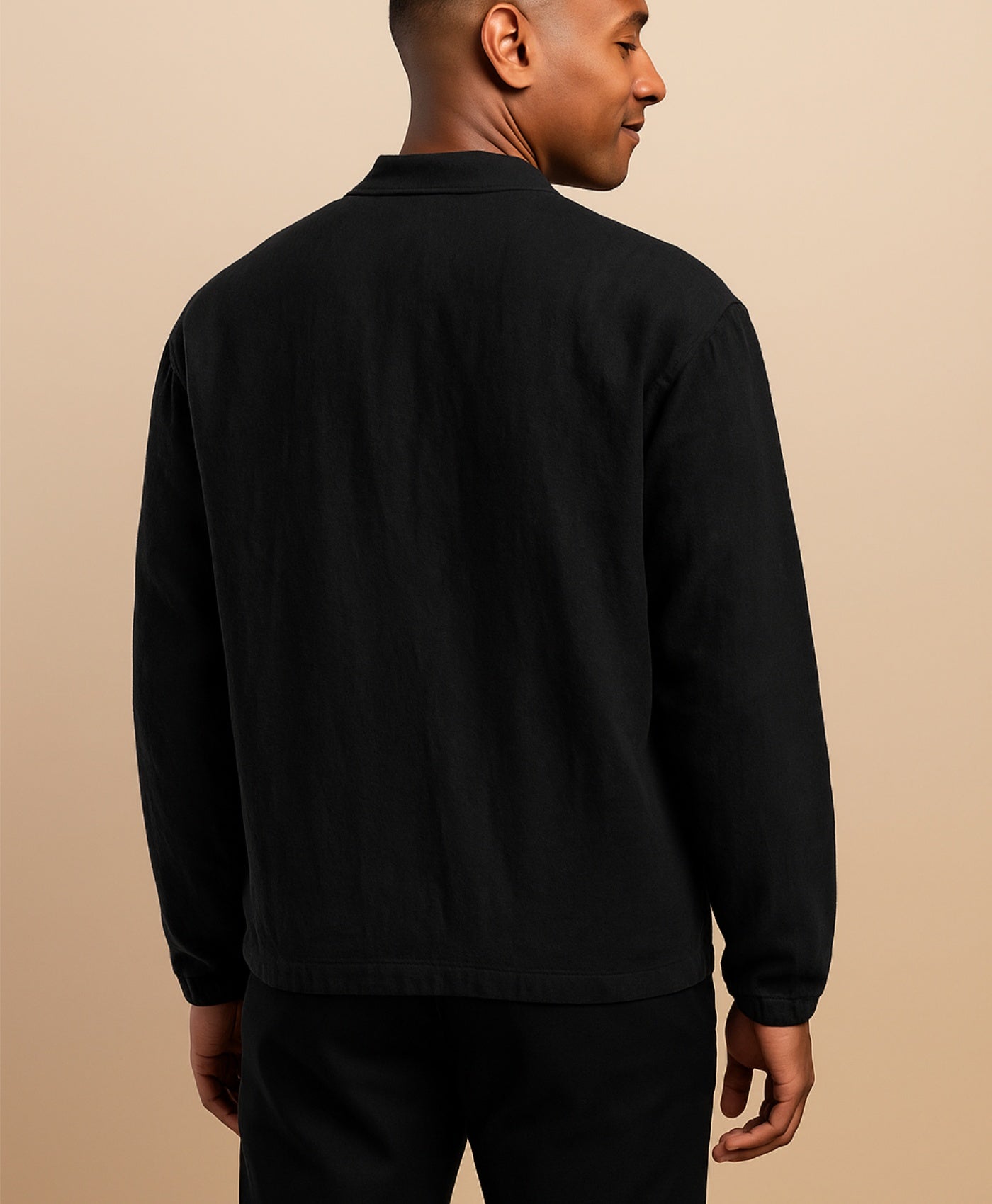 Izendoorn | Zwart  Linnen Jacket